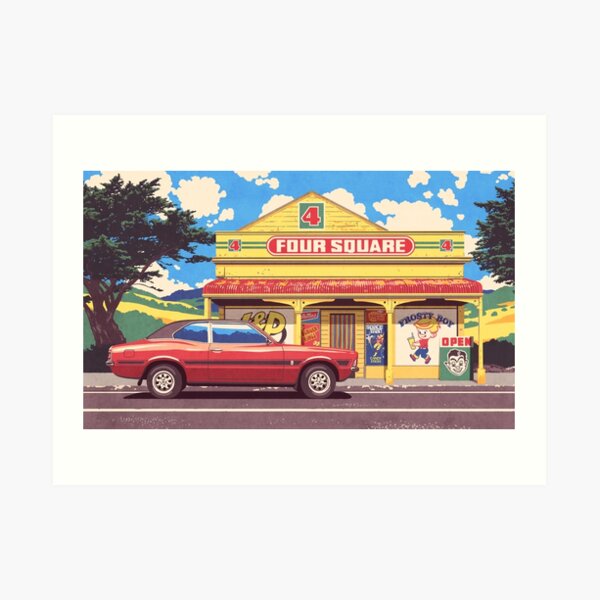 Shop, Bro Art Print