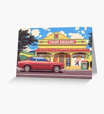 Shop, Bro Greeting Card