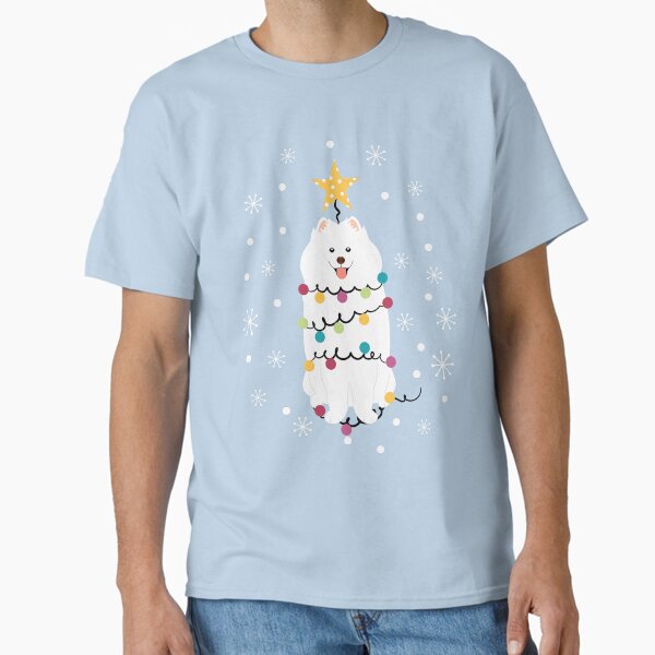 Item preview, Samoyed Christmas Tree designed and sold by Lulupainting.