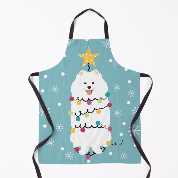 Item preview, Samoyed Christmas Tree designed and sold by Lulupainting.