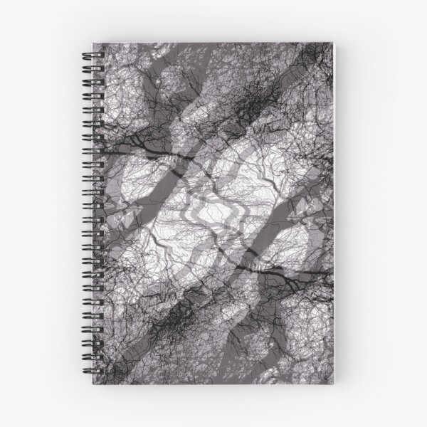 Item preview, Grey Purple Tones Reflective State Mindfulness Blue Branches Abstract Jenny Meehan designed and sold by Jenny Meehan Art Prints and Patterns  .