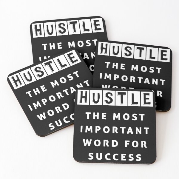 Item preview, Hustle The Most Important Word For Success designed and sold by KunKhalil.