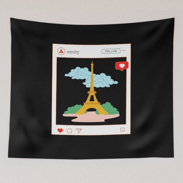 Item preview, Paris on Instagram  designed and sold by LinniesTees.