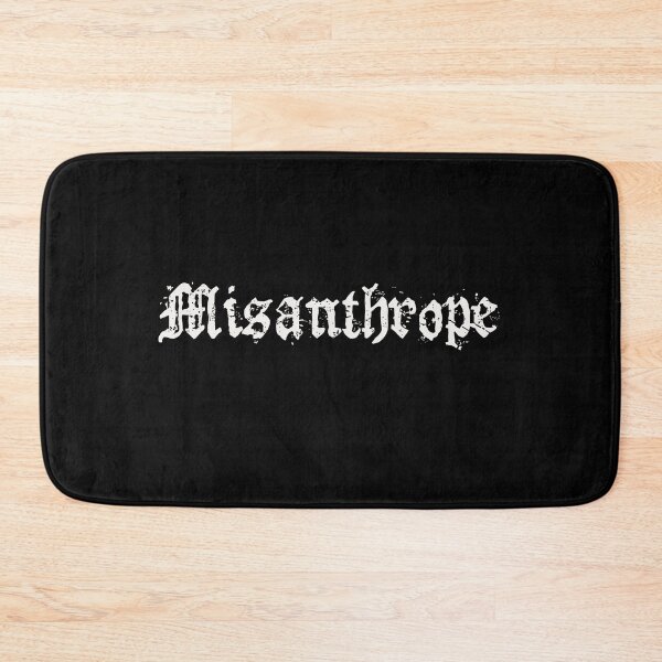Item preview, Misanthrope Misanthropy Nihilist Introvert Goth designed and sold by h44k0n.
