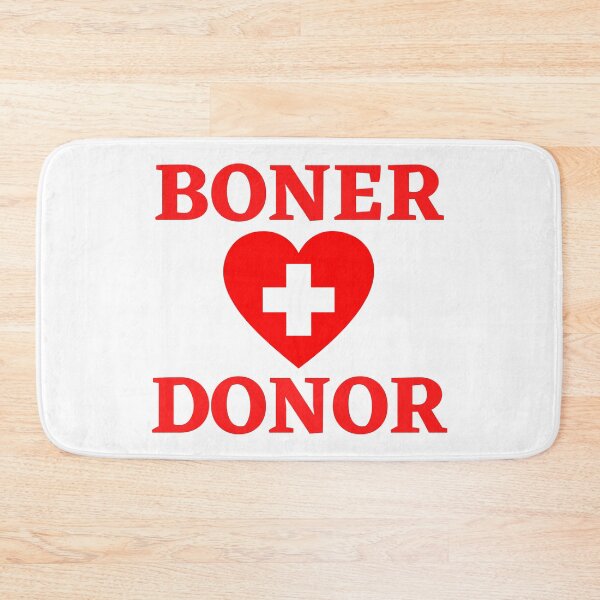 Item preview, Boner Donor - White designed and sold by The Sober Art.