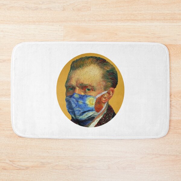 Item preview, Van Gogh the starry night mask designed and sold by mtaberneroc02.