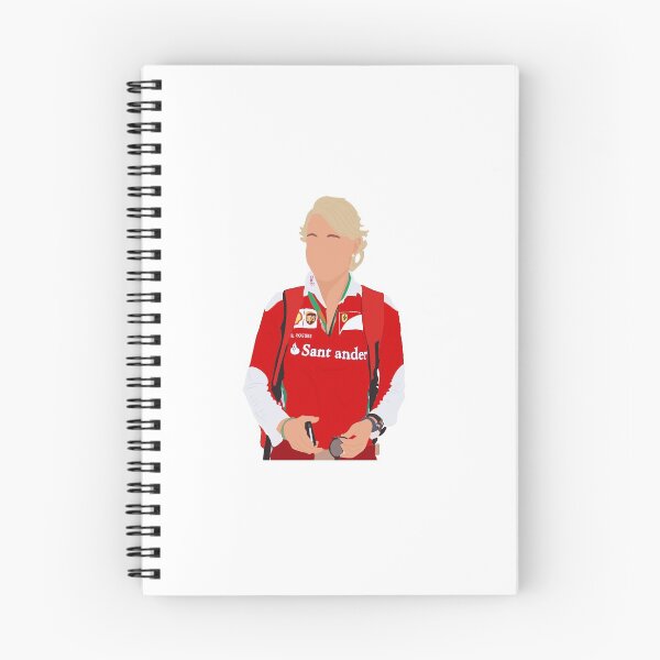 Item preview, Britta Roeske, gerente de relaciones con la prensa de Sebastian Vettel para Ferrari designed and sold by royaldutchness.