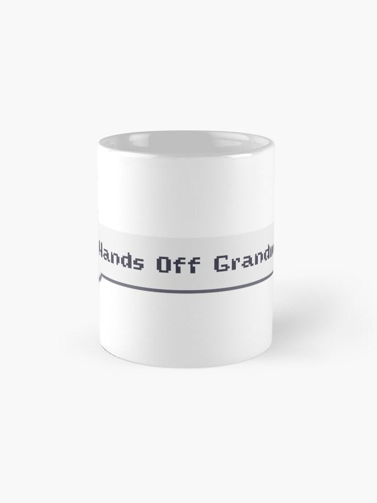 Alternate view of Hand's Off grandma's Mug! Mug