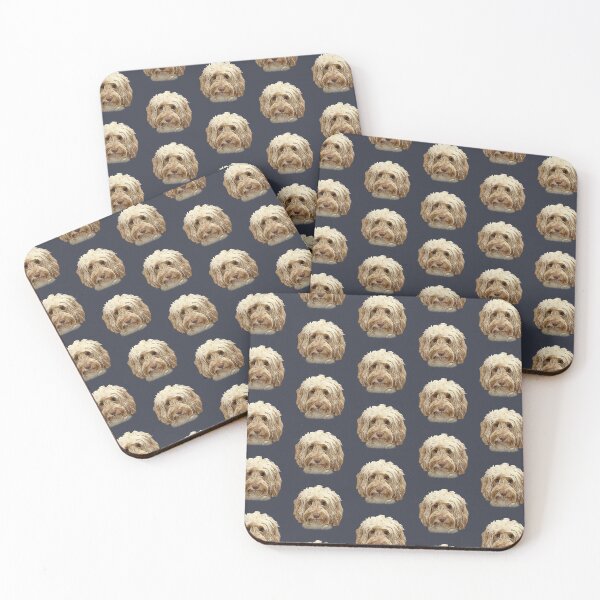 Item preview, Golden Apricot Doodle Dog  designed and sold by Happy Dog Doodles.