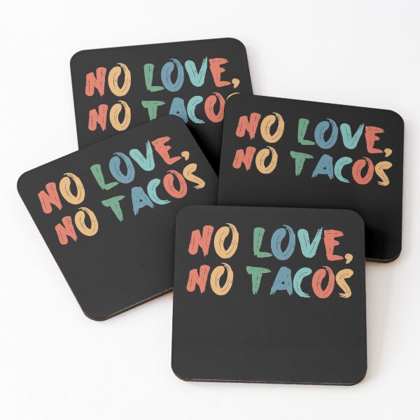 Item preview, No love no tacos 2020 Retro Style No love no tacos  designed and sold by ShirtzTonight.