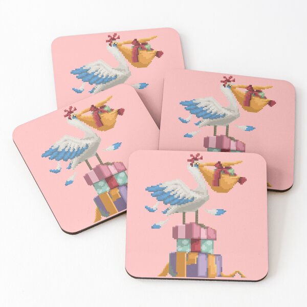 Item preview, Pixelated Pelican Bring U Presents designed and sold by HopeDetour.