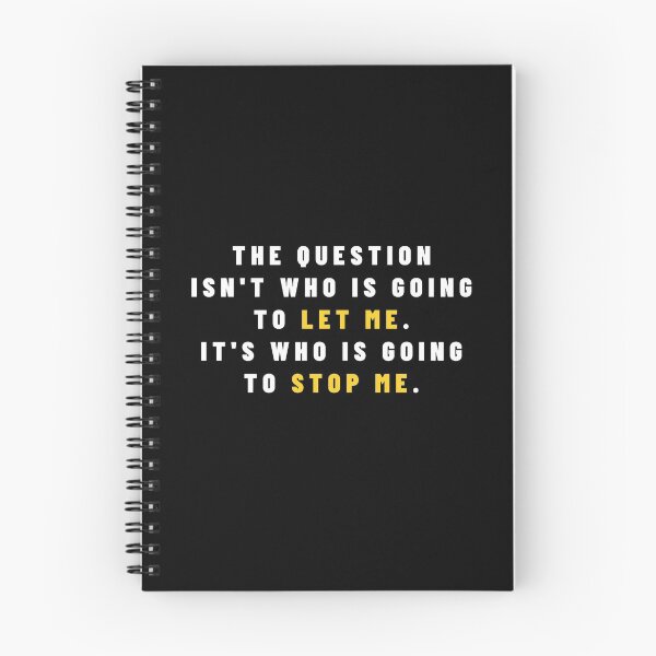 Item preview, The question is Who is Going to Stop me Ayn Rand Fountainhead  designed and sold by seventythree73.