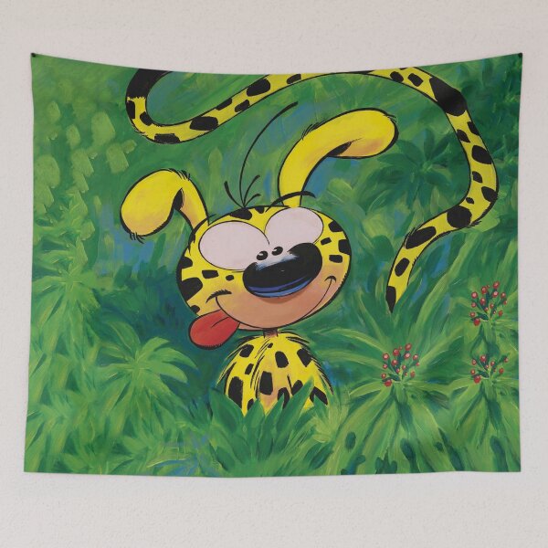 Item preview, Marsupilami painting designed and sold by Hubashop.