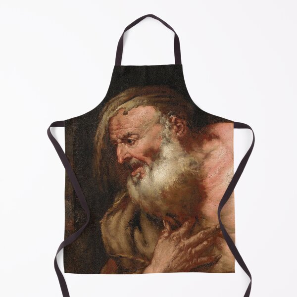 Item preview, Study of an elder vintage portrait - giovanni-battista-langetti designed and sold by Vintage Designs +.