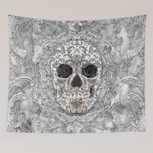 Item preview, White Goth Skull designed and sold by Abysm Internal.