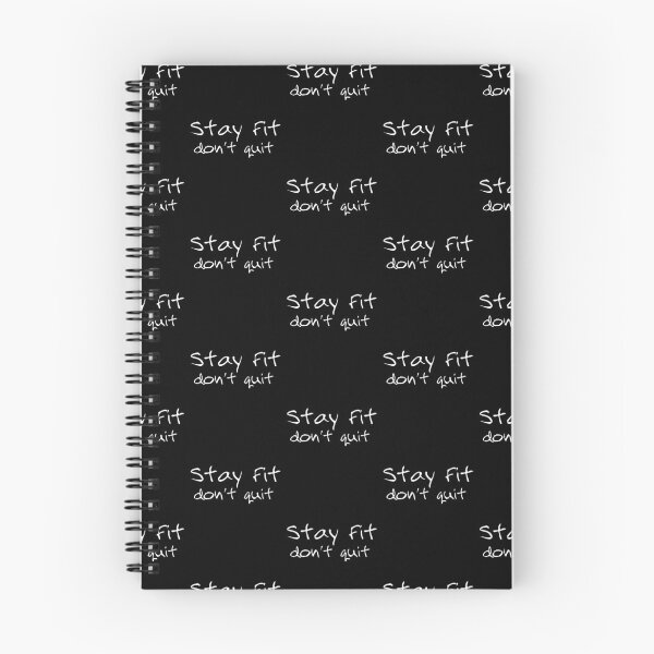 Item preview, Positive Stay Fit Don't Quit, Exercise Workout Lightweight designed and sold by Akmloza.