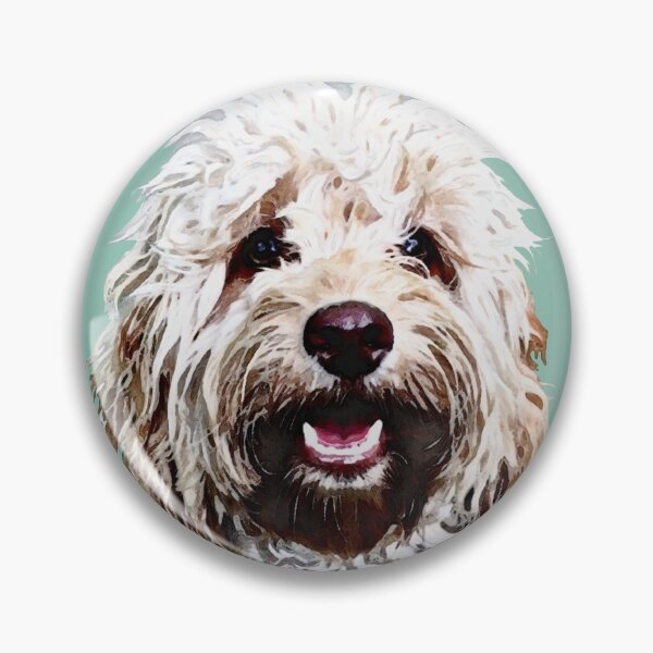Item preview, Golden Apricot Doodle Dog  designed and sold by Happy Dog Doodles.