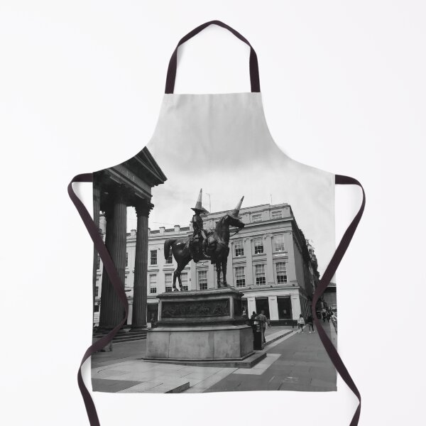 Item preview, 'Twa Orange Bunnets' Urban Glasgow Vectorized Black and White Photographic Image designed and sold by Instaglasgows.