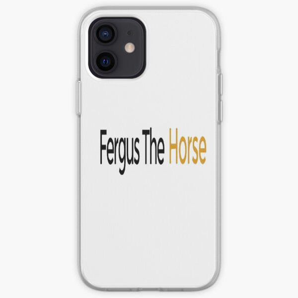 Fergus The Horse iPhone Soft Case