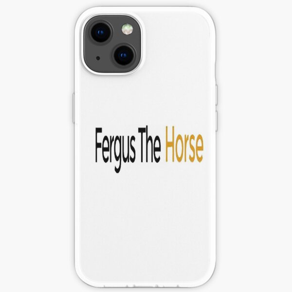Fergus The Horse iPhone Soft Case