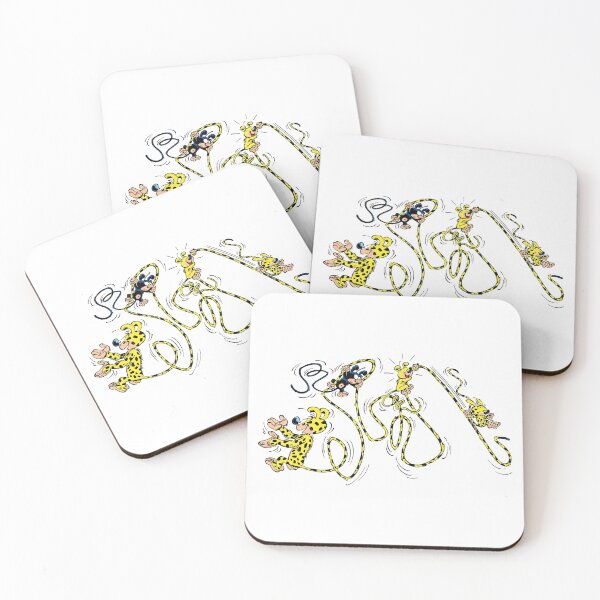 Item preview, Marsupilami babies hanging on tail designed and sold by Hubashop.