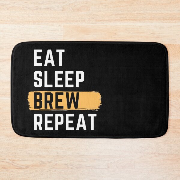 Item preview, Eat Sleep Brew Repeat designed and sold by m95sim.