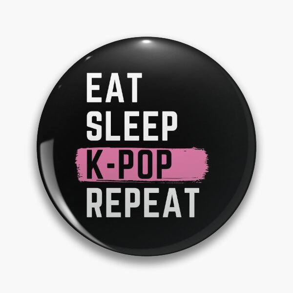 Item preview, Eat Sleep K-Pop Repeat designed and sold by m95sim.