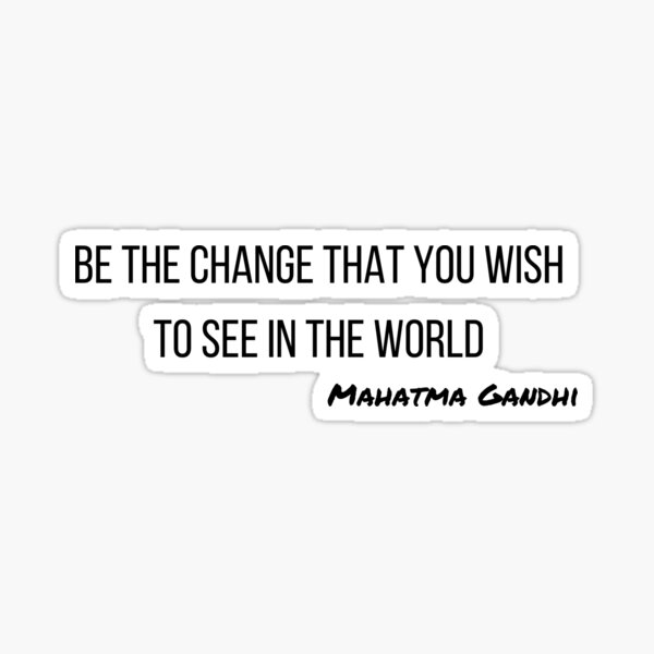 Item preview, Be the change designed and sold by ryanguas.