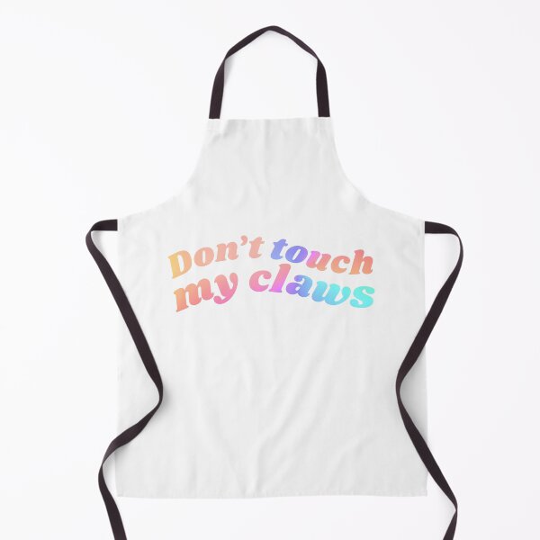 Item preview, Don't touch my claws holographic gradient colours designed and sold by lettersbysid.