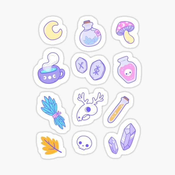 Witchy Ingredients | Nikury Sticker