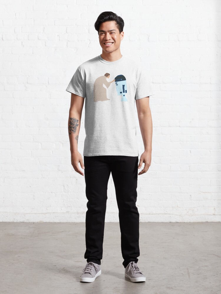 Alternate view of you're my only hope Classic T-Shirt