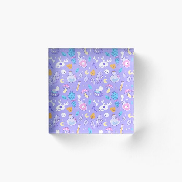 Witchy Ingredients // Pastel | Nikury Acrylic Block
