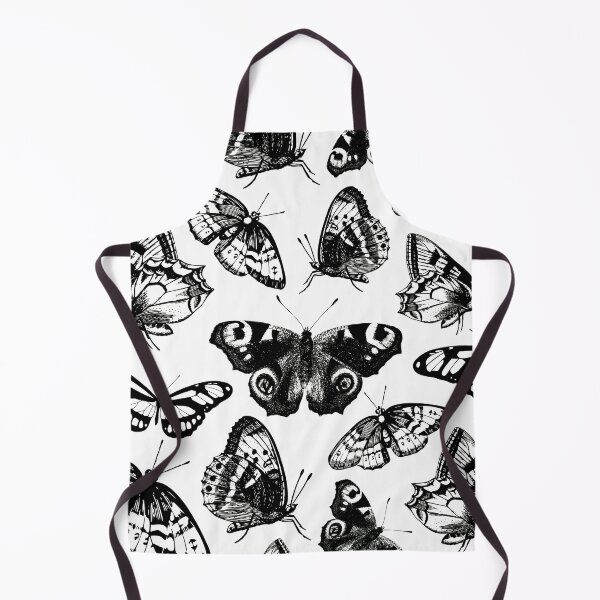 Artikelvorschau, Black and white butterfly pattern entworfen und verkauft von InyasArt.