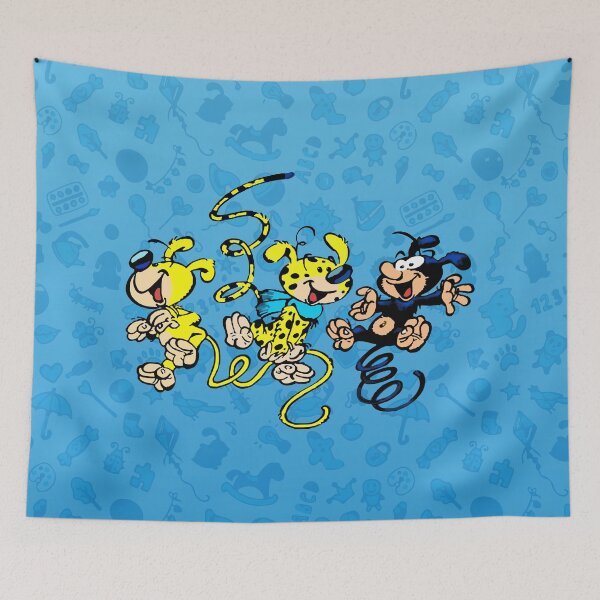 Item preview, Marsupilami babies - Blue design designed and sold by Hubashop.