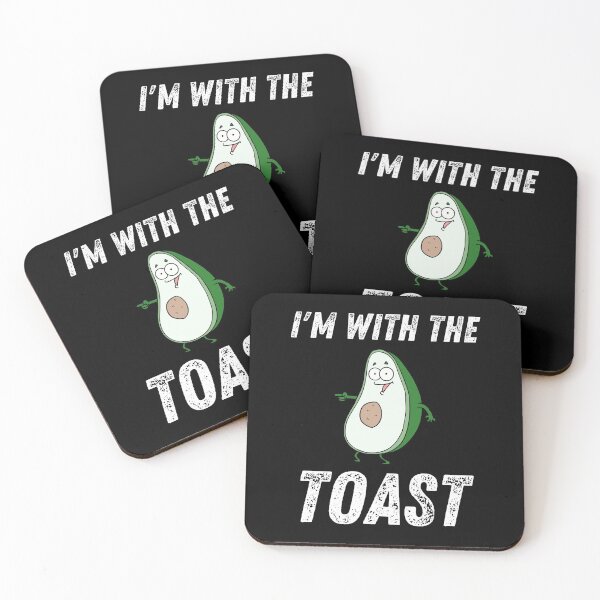 Item preview, I'm With The Toast Funny Avocado Matching Costume designed and sold by vibrantyy.