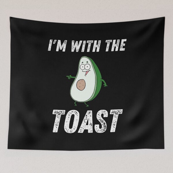 Item preview, I'm With The Toast Funny Avocado Matching Costume designed and sold by vibrantyy.