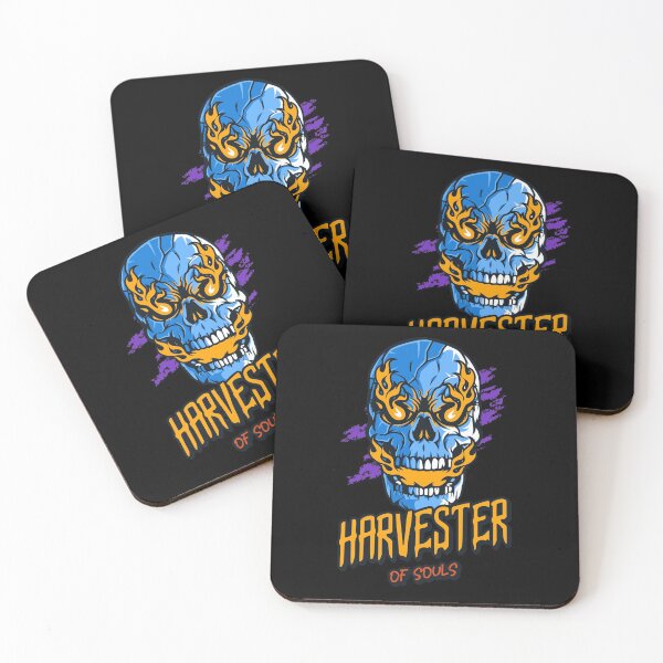 Item preview, Gothic Skull  Harvester I Want Your Soul Halloween 2020 designed and sold by aronia.