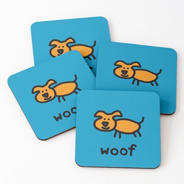 Item preview, Dog says Woof designed and sold by ellenhenry.