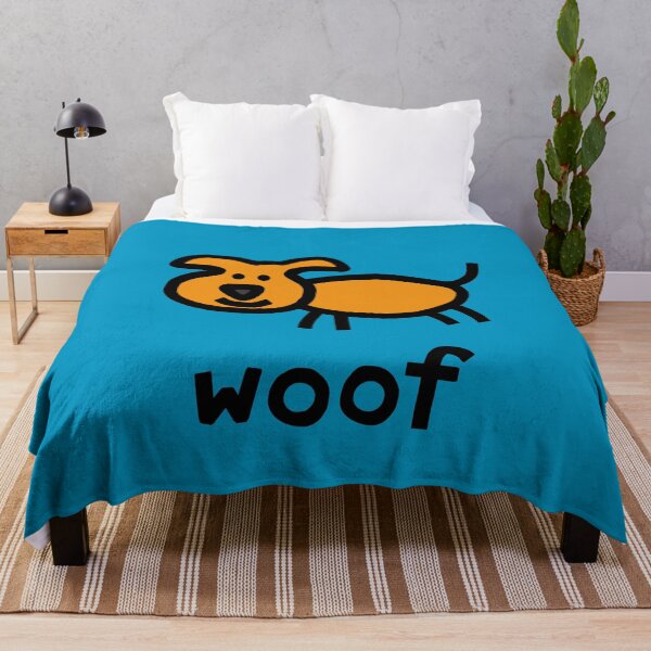Item preview, Dog says Woof designed and sold by ellenhenry.