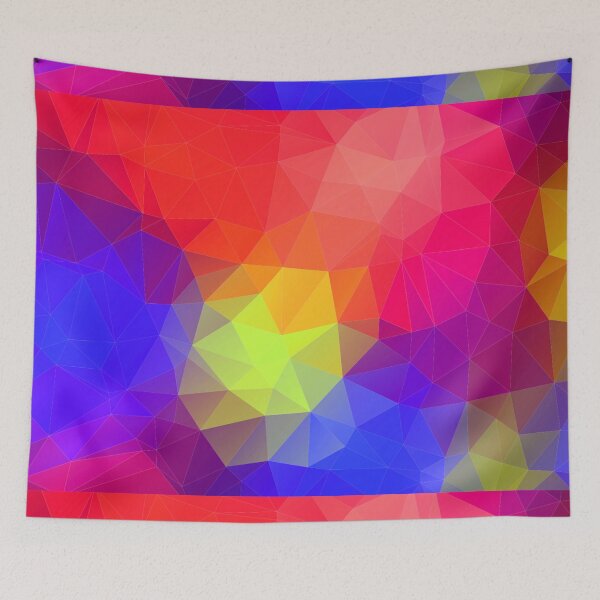 Item preview, Primary Shifting Colored Triangles designed and sold by dutchesskmw.