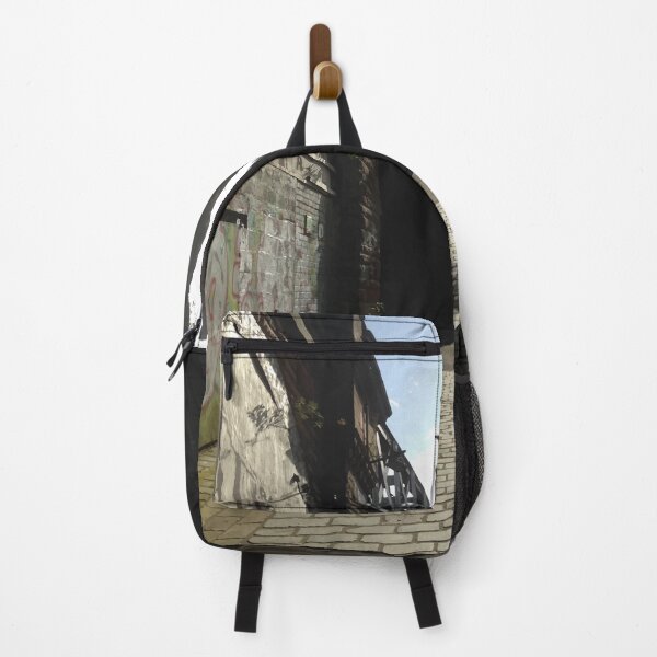 Item preview, 'Doon a Lane' Urban Glasgow Vectorized Photographic Image designed and sold by Instaglasgows.