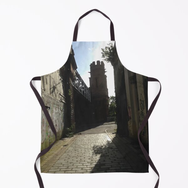 Item preview, 'Doon a Lane' Urban Glasgow Vectorized Photographic Image  designed and sold by Instaglasgows.