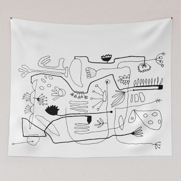 Item preview, Abstract Art Minimalism Drawing Philosophy Wisdom designed and sold by uzgintseva.