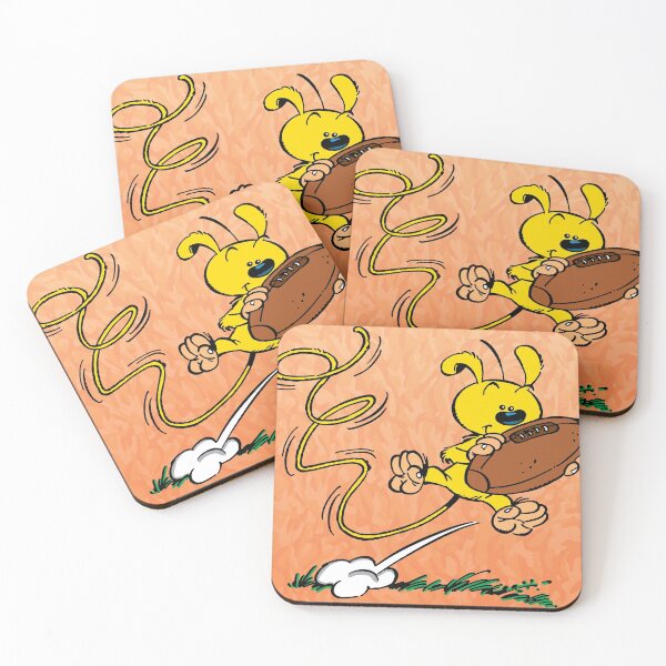 Item preview, Marsupilami babie with football - Peach design designed and sold by Hubashop.