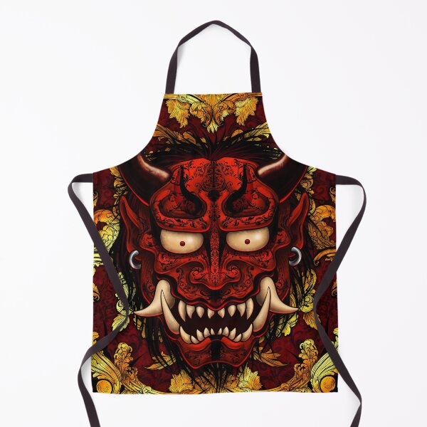 Item preview, Gold and Red Gothic Oni designed and sold by Abysm Internal.