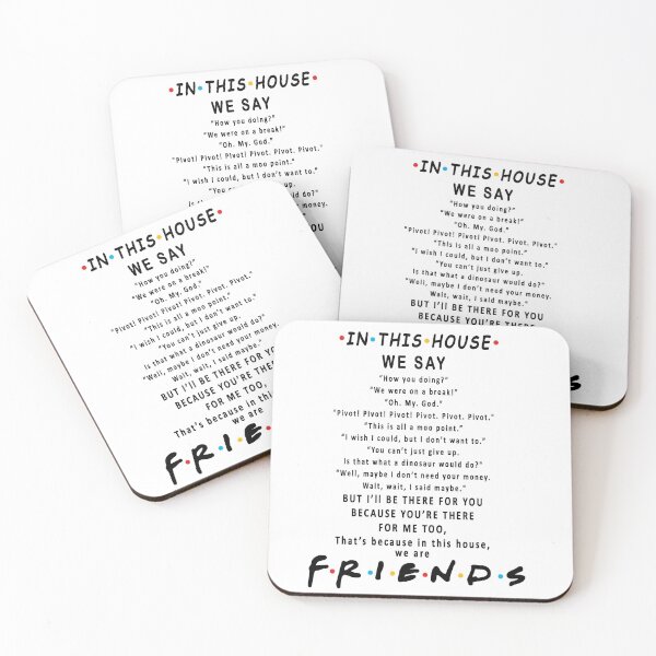 Item preview, Friends House Rules designed and sold by EstiloSoul.