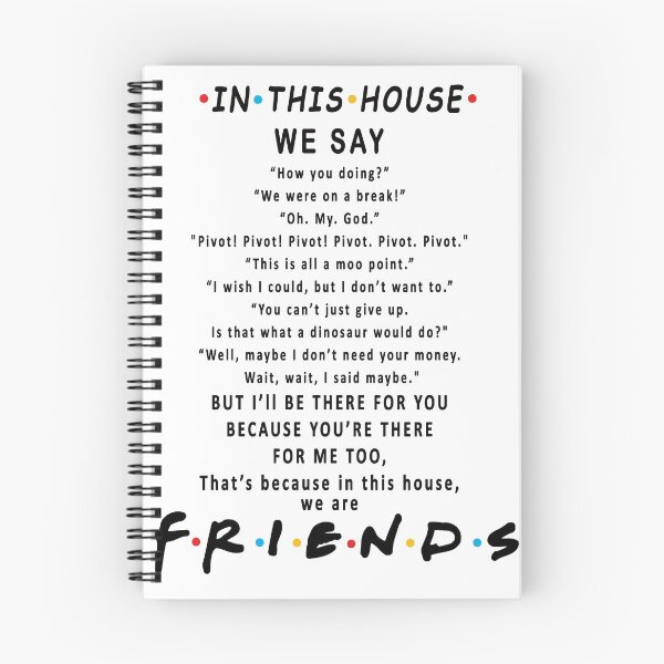 Item preview, Friends House Rules designed and sold by EstiloSoul.