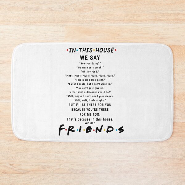 Item preview, Friends House Rules designed and sold by EstiloSoul.