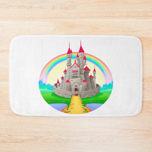 Item preview, Rainbow Castle designed and sold by TrueTrippyArts.
