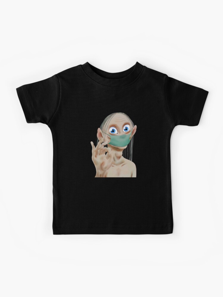 dusin Kommuner kant Gollum In Mask T-ShirtGollum in mask" Kids T-Shirt for Sale by anibendod |  Redbubble
